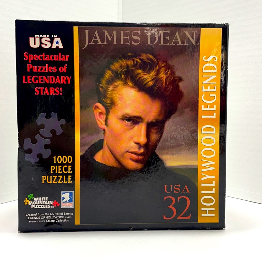 James Dean Legends 1000 Pcs Jigsaw Puzzle by White Mountain Puzzles